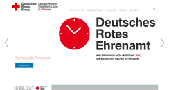 Desktop Screenshot of drk-westfalen.de
